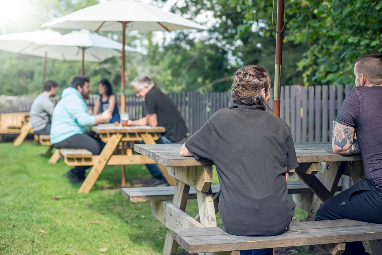 The Nags Head Inn Abercych Bagian luar foto